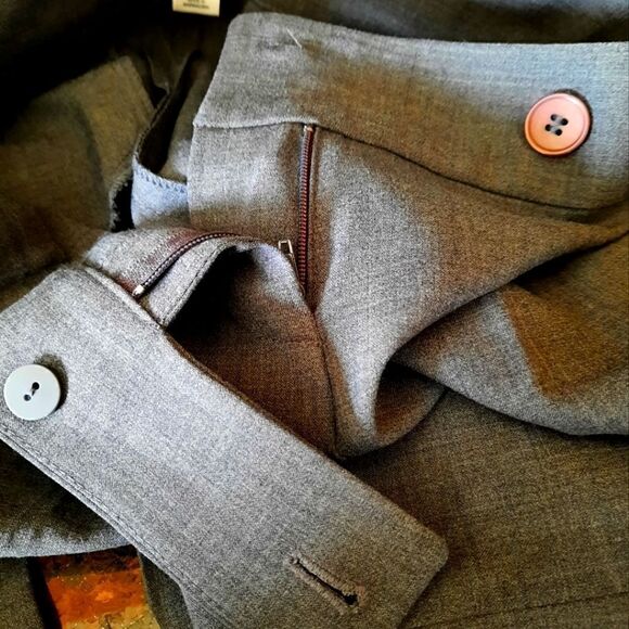 LOFT Gray Women's Trousers - Picture 11 of 11